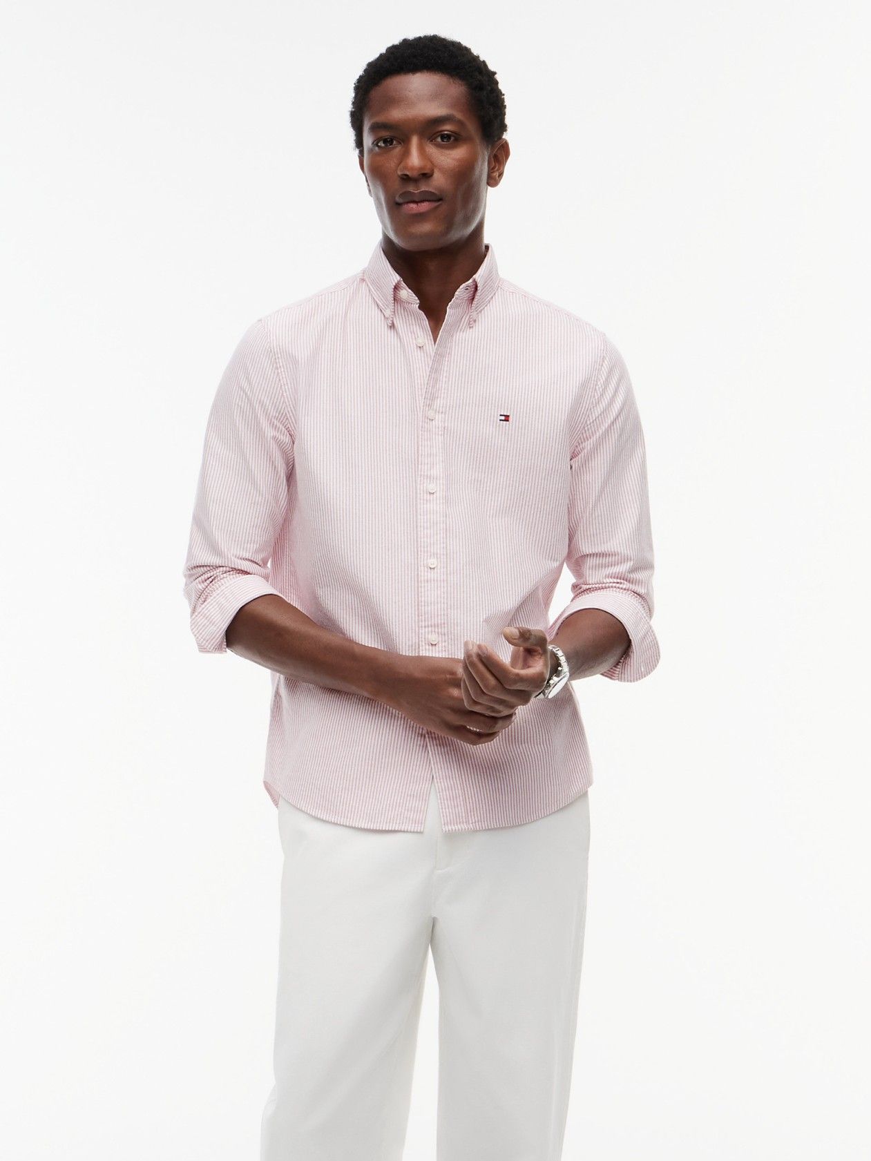 TOMMY HILFIGER - OVERHEMD - Rood