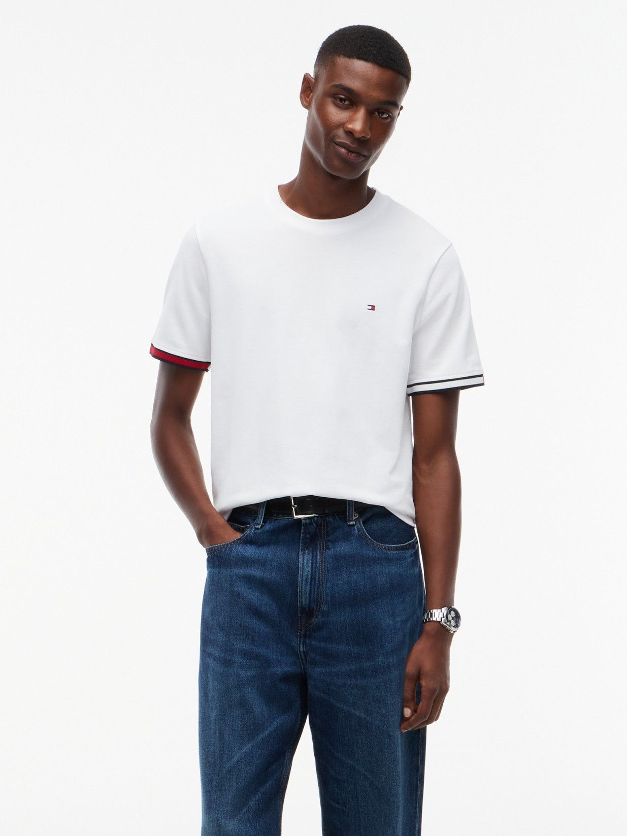 TOMMY HILFIGER - TSHIRT - Wit