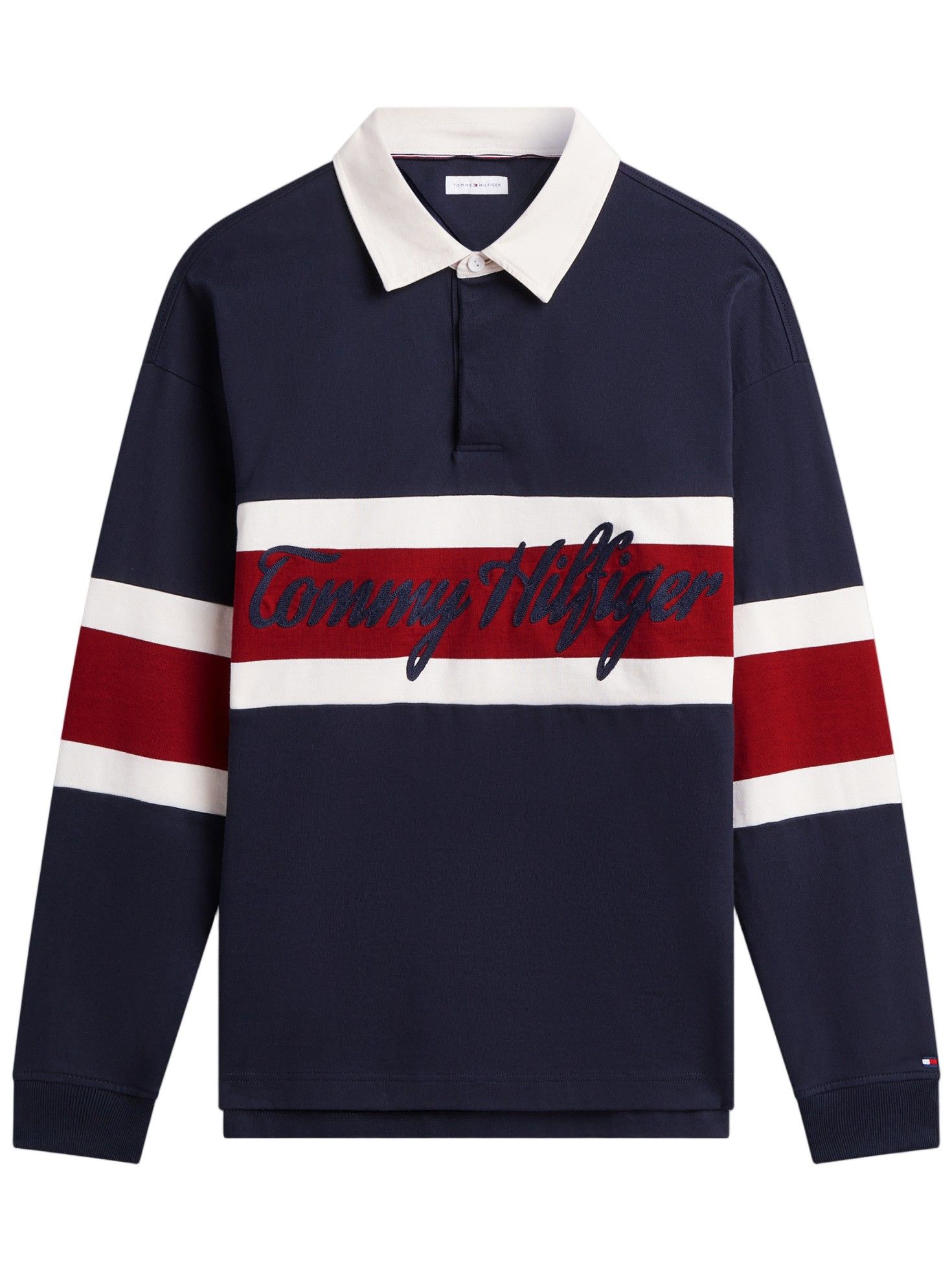 TOMMY HILFIGER - POLO - Blauw