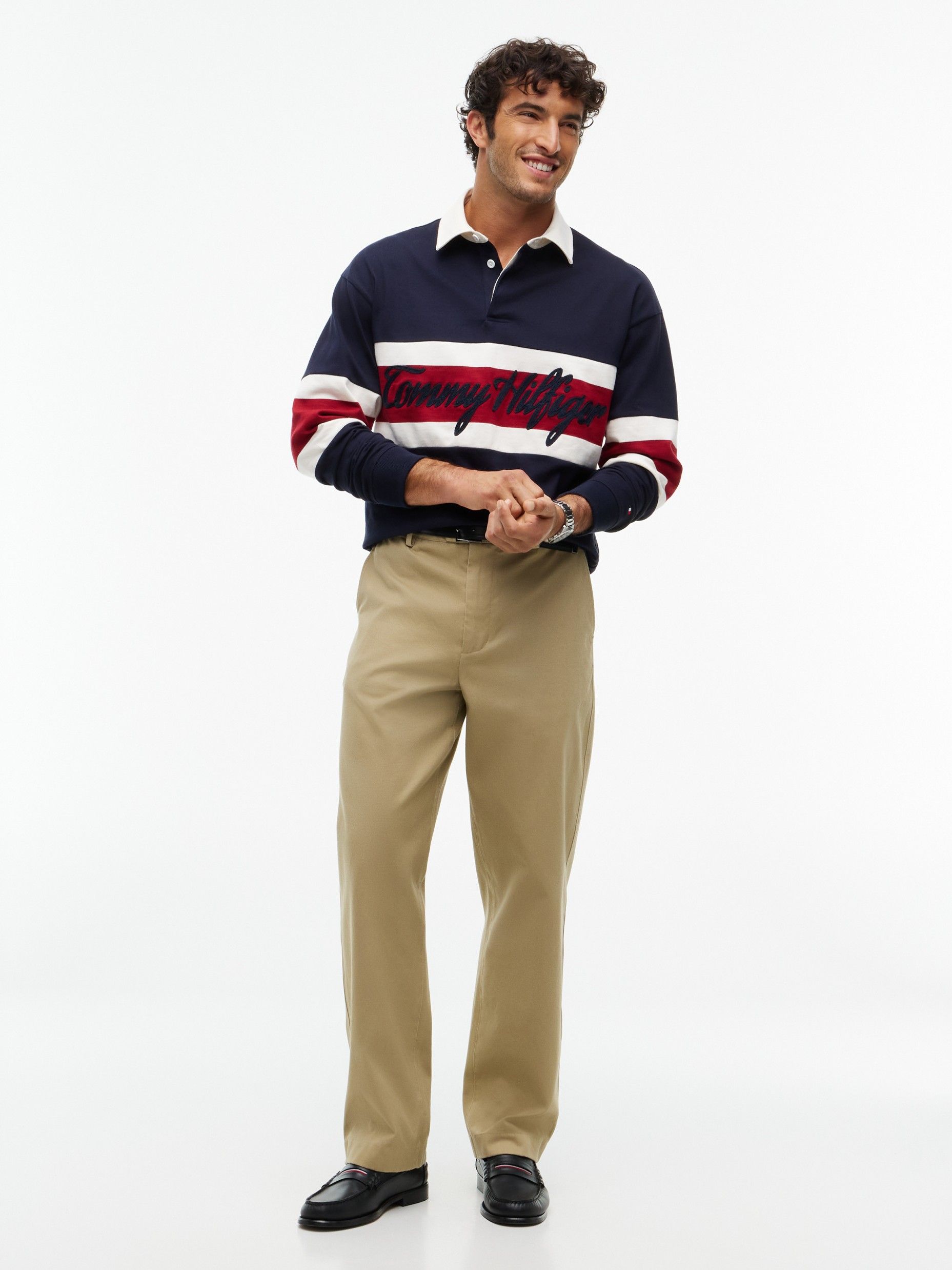 TOMMY HILFIGER - POLO - Blauw