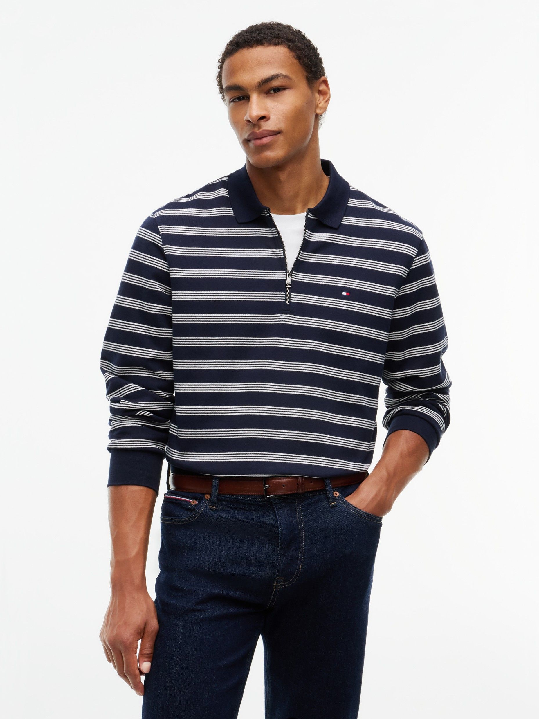 TOMMY HILFIGER - POLO - Blauw