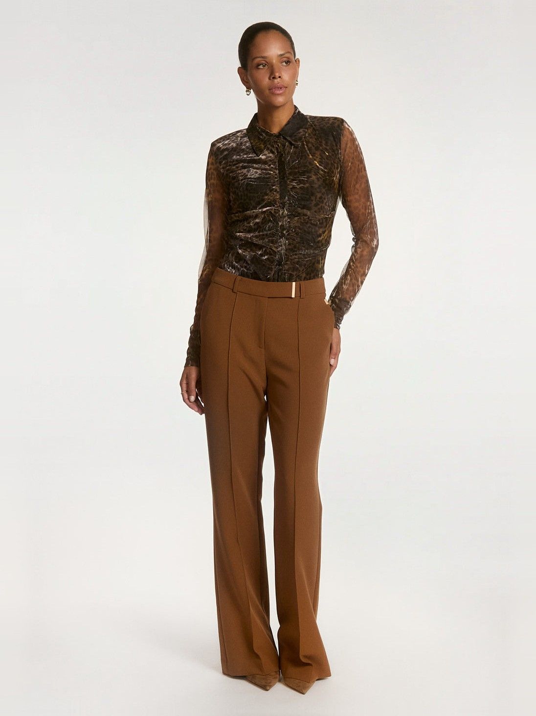 AAIKO - BLOUSE - Bruin