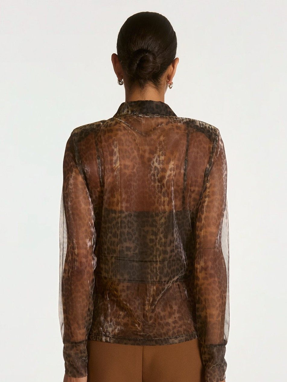 AAIKO - BLOUSE - Bruin