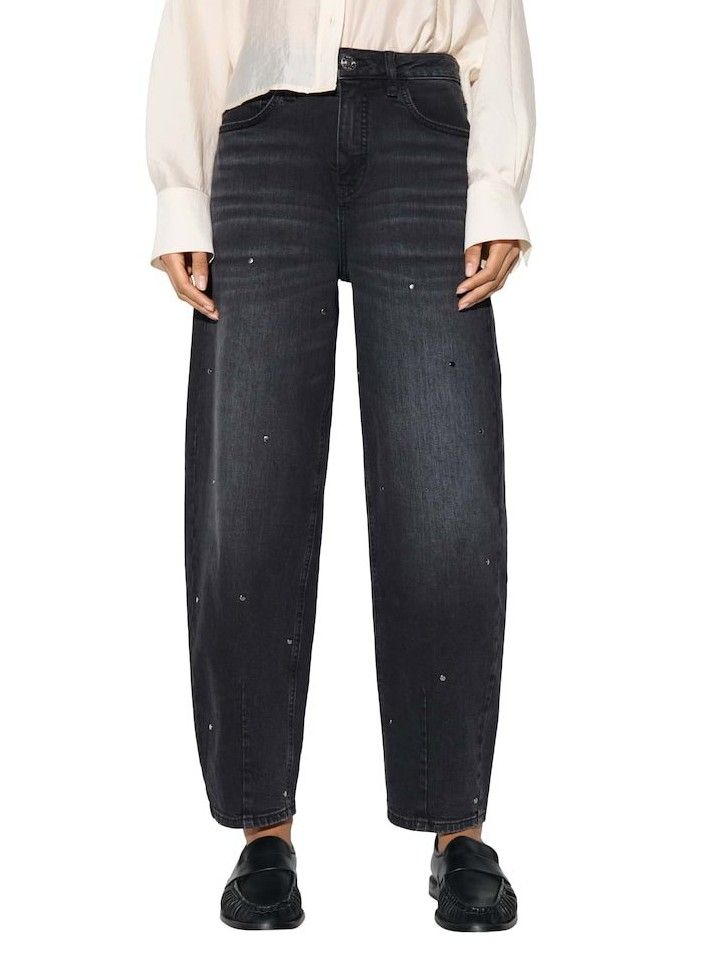 OPUS - JEANS - Zwart