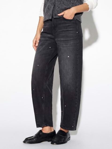OPUS - JEANS - Zwart