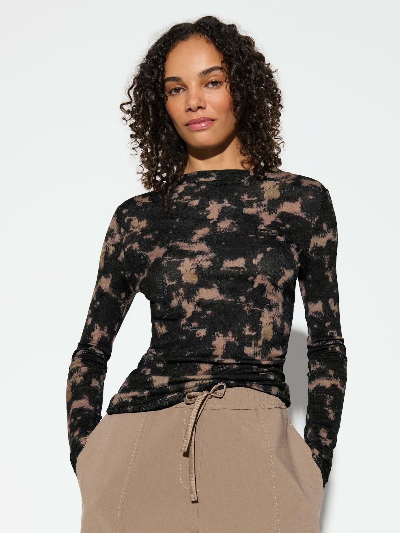 OPUS - SHIRT - Zwart