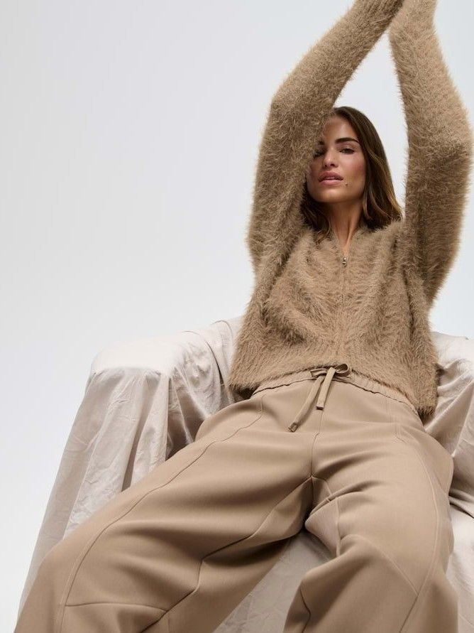 OPUS - BROEK - Beige