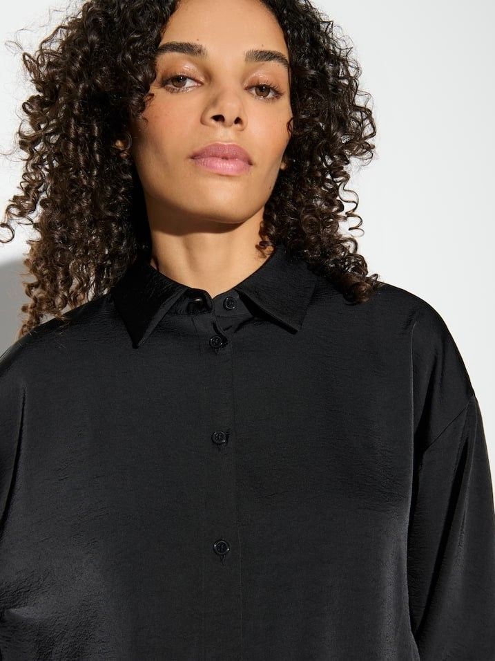 OPUS - BLOUSE - Zwart