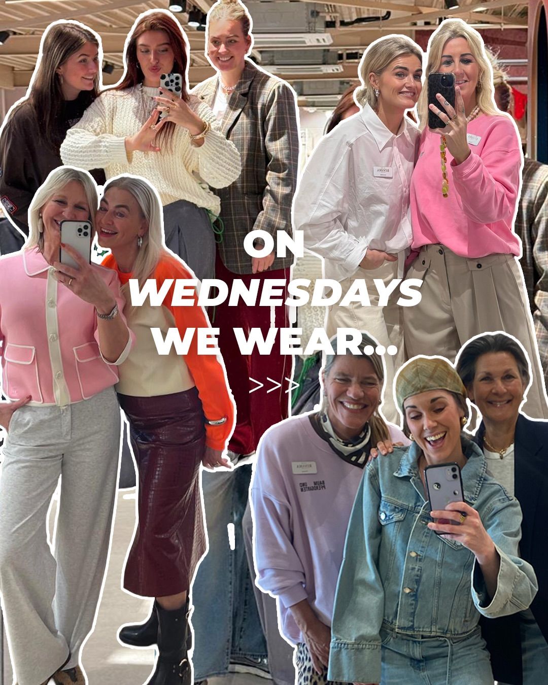 Op woensdag dragen we… deze looks!

Vandaag doken we even voor de spiegel voor een paar spontane spiegelselfies. Want eerlijk is eerlijk: als je tussen zoveel mooie collecties werkt, wil je je outfit soms óók gewoon even vastleggen. 🤍

Dit dragen wij zelf uit de nieuwe collecties. Van een fijne knit tot een wijde pantalon of een stoere denim look: allemaal verschillende stijlen, rechtstreeks van de winkelvloer.

Wil je dit soort outfit inspiratie vaker zien? Laat het ons weten! ✨

Welke look is jouw favoriet?

#zijvanrinsma #damesmode #outfitinspiratie #nieuwecollectie #ootd