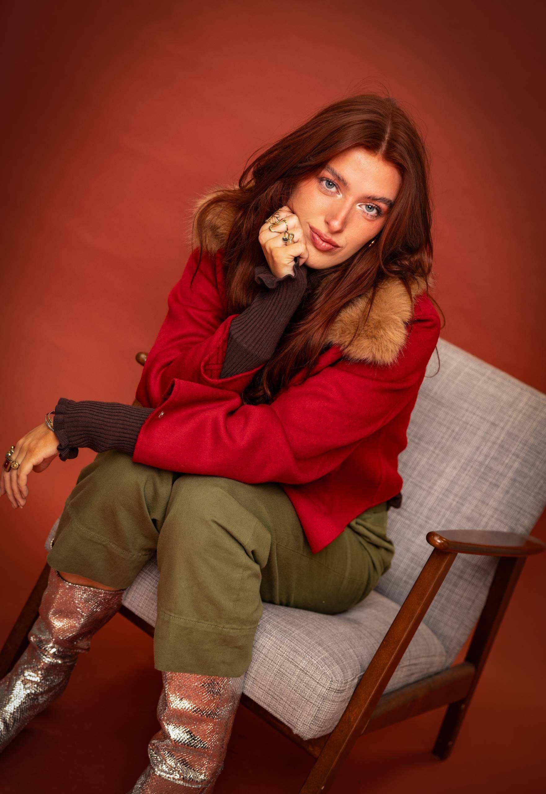 Fur in Red
