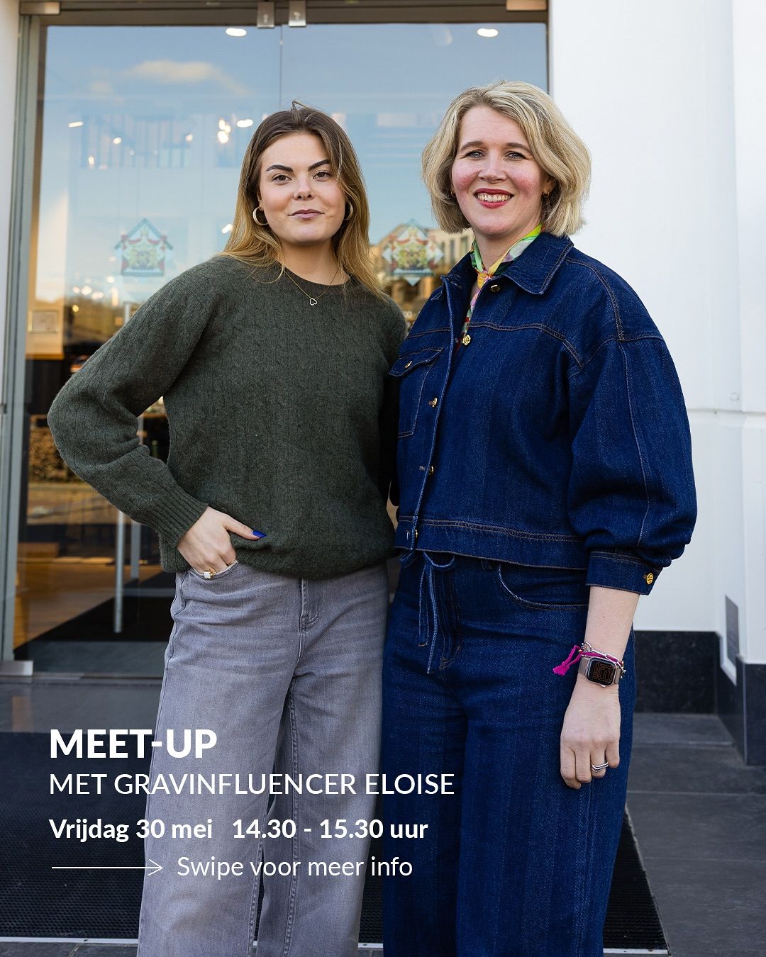ZIJ VAN RINSMA X MY LIMA LIMA
Op vrijdag 30 mei komt Eloise van Oranje naar Gorredijk! Ontmoet haar, ontdek alles over haar stichting @mylimalimaco én doneer jouw mooiste kwalitatieve kledingstuk voor het goede doel.
Kom langs, stel je vragen en maak samen impact 💛
📅 Vrijdag 30 mei van 14.30 tot 15.30 uur
#zijvanrinsma #rinsmamodeplein #mylimalima #eloisevanoranje #postieveimpact #duurzaam ZIJ VAN RINSMA X MY LIMA LIMA
Op vrijdag 30 mei komt Eloise van Oranje naar Gorredijk! Ontmoet haar, ontdek alles over haar stichting @mylimalimaco én doneer jouw mooiste kwalitatieve kledingstuk voor het goede doel.
Kom langs, stel je vragen en maak samen impact 💛
📅 Vrijdag 30 mei van 14.30 tot 15.30 uur
#zijvanrinsma #rinsmamodeplein #mylimalima #eloisevanoranje #postieveimpact #duurzaam