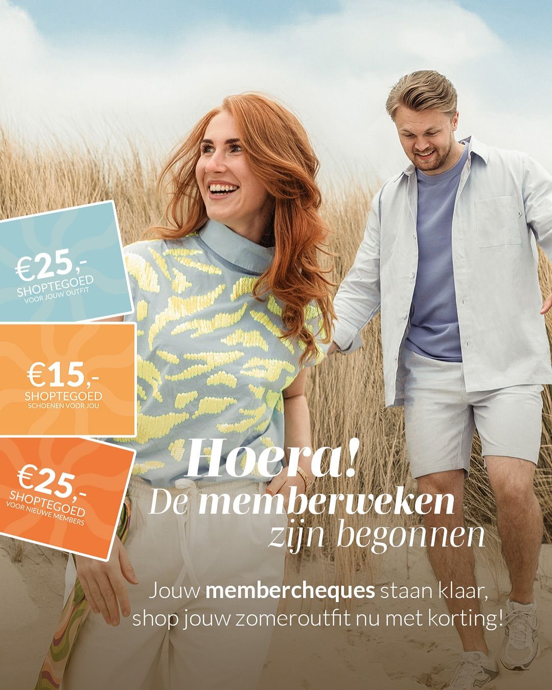 DE MEMBERWEKEN ZIJN BEGONNEN!☀️ 
Members profiteren drie weken lang van exclusieve cheques, geldig tot en met pinkstermaandag 9 juni. Nog geen member? Meld je nu aan en profiteer van €25,- shoptegoed.

Traditiegetrouw trakteren we op ons modeplein op softijs!🍦 

Kom gezellig langs en laat je inspireren door onze nieuwe collectie. 👕

#gorredijk #rinsmamodeplein #deheerenvanrinsma #softijs